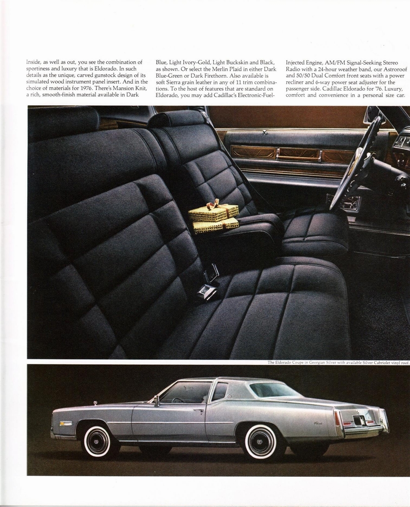 1976 Cadillac Full-Line Prestige Brochure Page 4